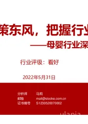 母婴行业深度：借势政策东风，把握行业趋势