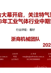 2023年工业气体行业中期策略报告：行业整合大幕开启，关注特气景气复苏