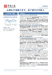 机械设备深度报告：压缩机市场稳中有升，国产替代空间较大