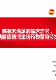 瞄准未满足的临床需求，胰腺癌领域重磅药物蓄势待发