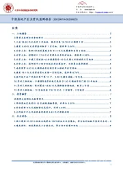 中国房地产企业资讯监测报告