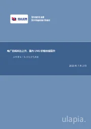 公用事业—电力天然气周报：电厂日耗环比上升，国内LNG价格持续回升