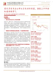 电力设备与新能源行业周观察:国内多家车企公布6月电动车销量,储能上半年招标量持续景气