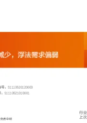 玻璃玻纤行业研究周报：光伏玻璃库存减少，浮法需求偏弱