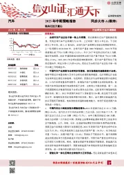 汽车：2023年中期策略报告：轻舟已过万重山