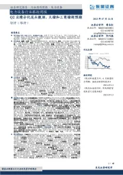 电力设备行业跟踪周报：Q2业绩分化龙头靓丽，大储和工商储超预期