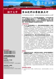 食品饮料社零数据点评：2季度需求弱复苏，餐饮和烟酒类低基数上反弹