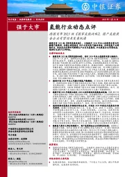 氢能行业动态点评：德国发布2023版《国家氢能战略》，国产氢能装备企业有望迎来发展机遇