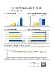 汽车行业新势力赛道周动态（2023年7月第5期）