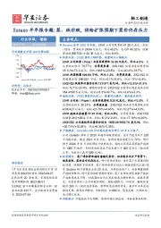 轻工制造Suzano半年报专题：浆、纸价跌，供给扩张预期下浆价仍存压力