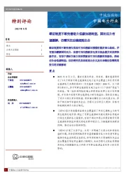 中国电力行业：绿证制度不断完善助力低碳加速转型，国补压力有望缓解，仍需关注后续细则出台