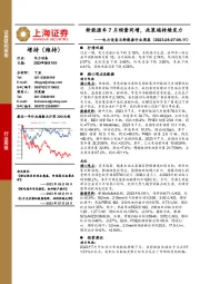 电力设备与新能源行业周报：新能源车7月销量同增，政策端持续发力