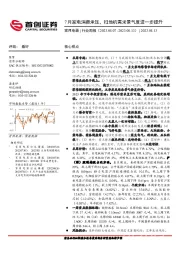 家用电器行业周报：7月家电消费承压，扫地机需求景气度进一步提升