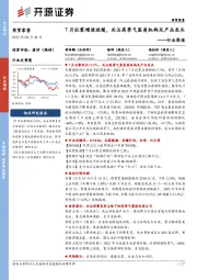 商贸零售行业周报:7月社零增速放缓,关注高景气医美机构及产品龙头