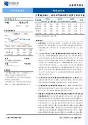 新能源电池行业月度点评：产量稳步提升，部分环节盈利能力有望下半年见底