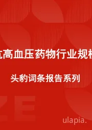 抗高血压药物行业市场规模