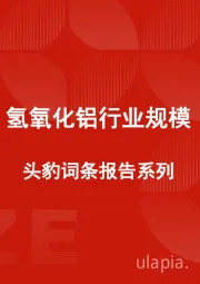 氢氧化铝行业规模 头豹词条报告系列