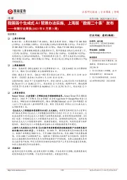 传媒行业周报（2023年8月第3周）：我国首个生成式AI管理办法实施，上海版“数据二十条”发布