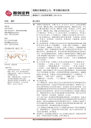 基础化工行业简评报告：硫酸价格继续上行，草甘膦价格回调
