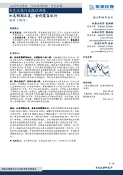 有色金属行业跟踪周报:加息预期反复,金价震荡运行
