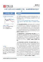 基础化工行业周报：七部门发布石化行业稳增长方案，纯碱黄磷价格价差扩大