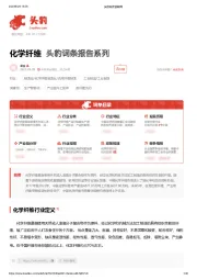 化学纤维 头豹词条报告系列