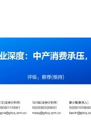 海外奢侈品行业深度：中产消费承压，拥抱顶奢价值