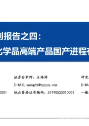 电子化学品系列报告之四：湿电子化学品高端产品国产进程有望加速