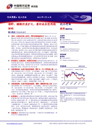 化工行业行业周报：顺酐、醋酸价差扩大，看好成长型周期标的