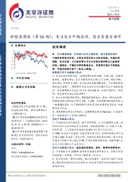 新能源周报（第56期）：关注龙头中期底部，需求变量在海外
