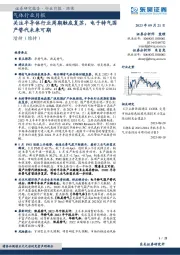 气体行业月报：关注半导体行业周期触底复苏，电子特气国产替代未来可期