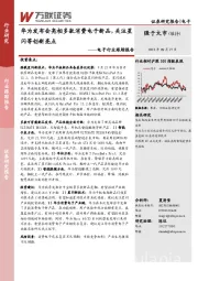 电子行业跟踪报告：华为发布会亮相多款消费电子新品，关注星闪等创新亮点