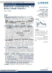 环保行业点评报告：欧盟碳关税进入过渡期短期影响有限，长期碳约束扩大减碳资产价值空间大
