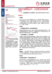 新能源电力行业周报：硅料价格继续上升，大宗商品价格走势分化