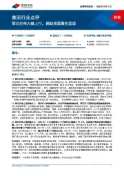 萤石行业点评：萤石价格大幅上行，稀缺资源属性显现