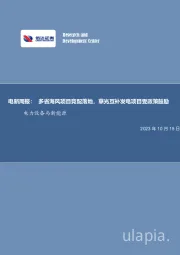 电新周报:多省海风项目竞配落地,草光互补发电项目受政策鼓励