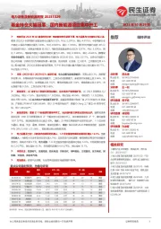 电力设备及新能源周报:基金持仓大幅回落,国内新能源项目集中开工