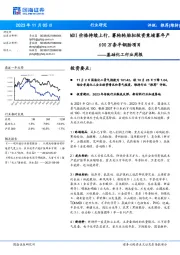 基础化工行业周报:MDI价格持续上行,赛轮轮胎拟投资柬埔寨年产600万条半钢胎项目