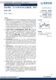 原油周报：巴以冲突对油价支撑减弱，国际油价下跌