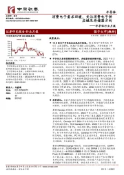 半导体行业月报:消费电子需求回暖,关注消费电子供应链及存储器方向