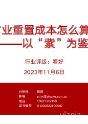 以“紫”为鉴:矿业重置成本怎么算?