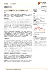 基础化工行业专题研究:23Q3持仓配置环比下降,主要聚焦细分龙头