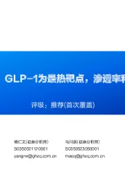 减重药深度报告:GLP-1为最热靶点,渗透率和适应症空间广阔