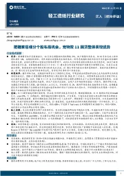 轻工造纸行业研究：把握家居细分个股布局机会，宠物双11国货整体表现优异