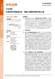 电力设备及新能源行业周报：中美加强气候领域合作，英国上调海风招标价格上限