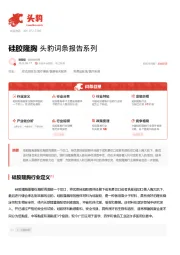 硅胶隆胸 头豹词条报告系列
