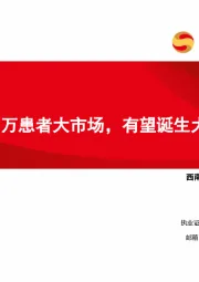 创新药专题：痛风千万患者大市场，有望诞生大单品