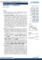 建筑材料行业跟踪周报：政策保持定力，行业触底可期