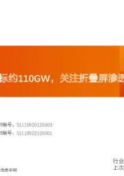 非金属新材料行业研究周报：风电1-11月中标约110GW，关注折叠屏渗透率提升