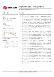 电力设备行业简评报告：供应链价格分化显著，光伏行业加速筑底